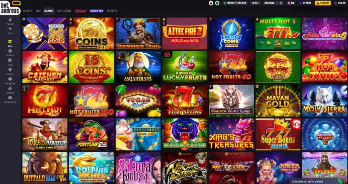 Slots Betandreas Casino BD